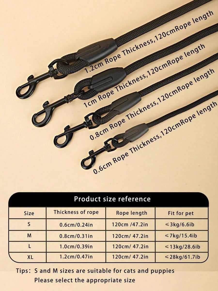 Adjustable Pet Leash for Dogs and Cats, Durable Outdoor Dog and Cat Leash for Walks, Secure and Reliable Leash for Everyday Outdoor Adventures